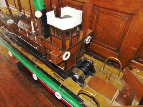 MODEL STEAM FISHING BOAT CIRCA 1920 - ADDITIONAL PHOTO 4