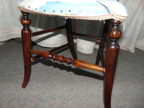 REGENCY SIMULATED ROSEWOOD CHILD'S CHAIR CIRCA 1830 - ADDITIONAL PHOTO 2