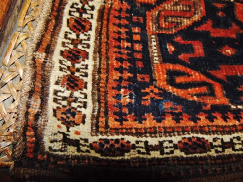 ANTIQUE BALOUCHE SMALL BAG CIRCA 1910 - ADDITIONAL PHOTO 2