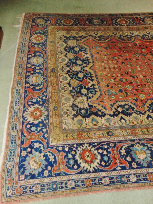 ANTIQUE PERSIAN SAROUK CARPET CIRCA 1900 - ADDITIONAL PHOTO 1
