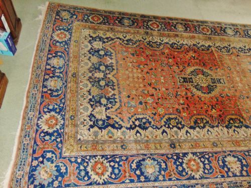 ANTIQUE PERSIAN SAROUK CARPET CIRCA 1900 - ADDITIONAL PHOTO 3