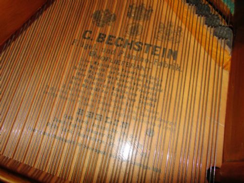 ROSEWOOD CASED GRAND PIANO BY BECHSTEIN CIRCA 1900 - ADDITIONAL PHOTO 3
