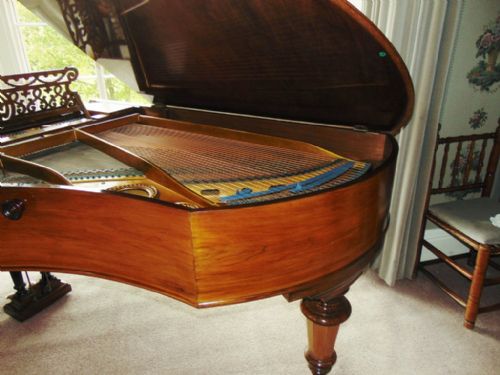 ROSEWOOD CASED GRAND PIANO BY BECHSTEIN CIRCA 1900 - ADDITIONAL PHOTO 5