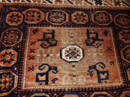 ANTIQUE BALOUCHE LARGE BAGFACE CIRCA 1910 - ADDITIONAL PHOTO 2