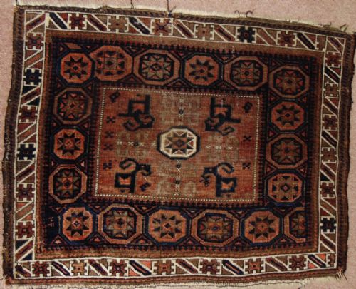 ANTIQUE BALOUCHE LARGE BAGFACE CIRCA 1910