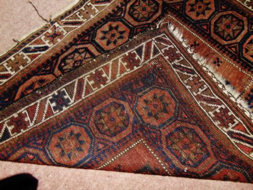 ANTIQUE BALOUCHE LARGE BAGFACE CIRCA 1910 - ADDITIONAL PHOTO 3