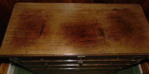 GEORGE II SOLID WALNUT BACHELOR CHEST CIRCA 1740 - ADDITIONAL PHOTO 6