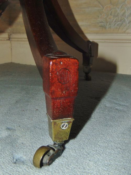 SCOTTUSH GEORGIAN MAHOGANY DROP FLAP TABLE CIRCA 1810 - ADDITIONAL PHOTO 7
