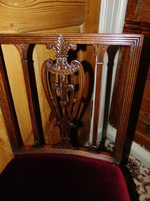 GILLOWS GEORGIAN MAHOGANY CHAIR CIRCA 1810 - ADDITIONAL PHOTO 1