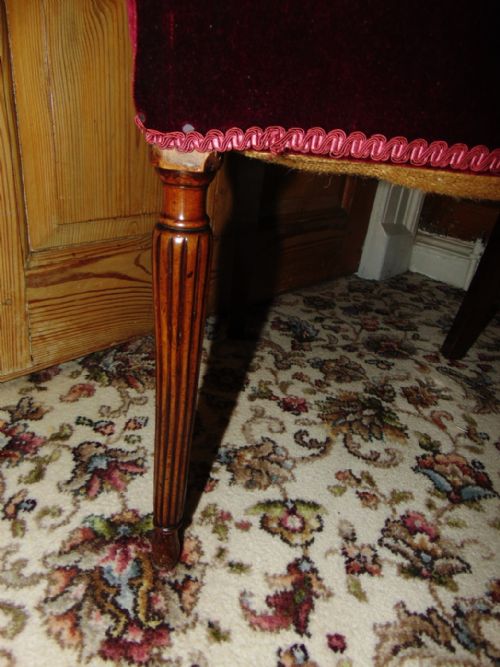 GILLOWS GEORGIAN MAHOGANY CHAIR CIRCA 1810 - ADDITIONAL PHOTO 2