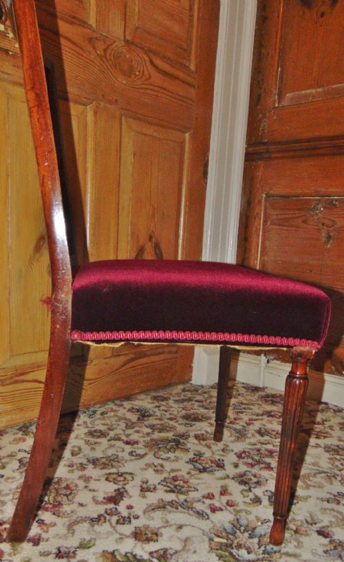 GILLOWS GEORGIAN MAHOGANY CHAIR CIRCA 1810 - ADDITIONAL PHOTO 3