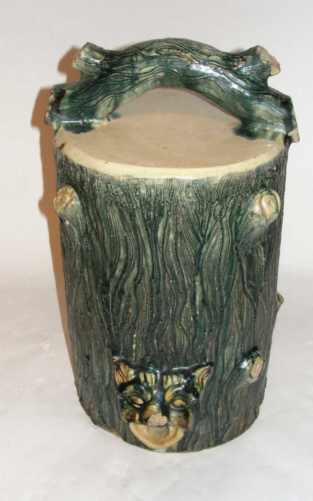 Victorian scottish stoneware garden barrel