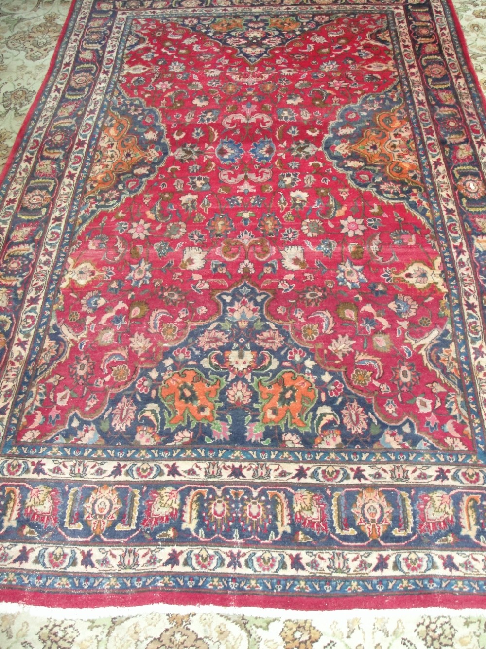 Persian Haroun Kashan carpet. Circa 1920