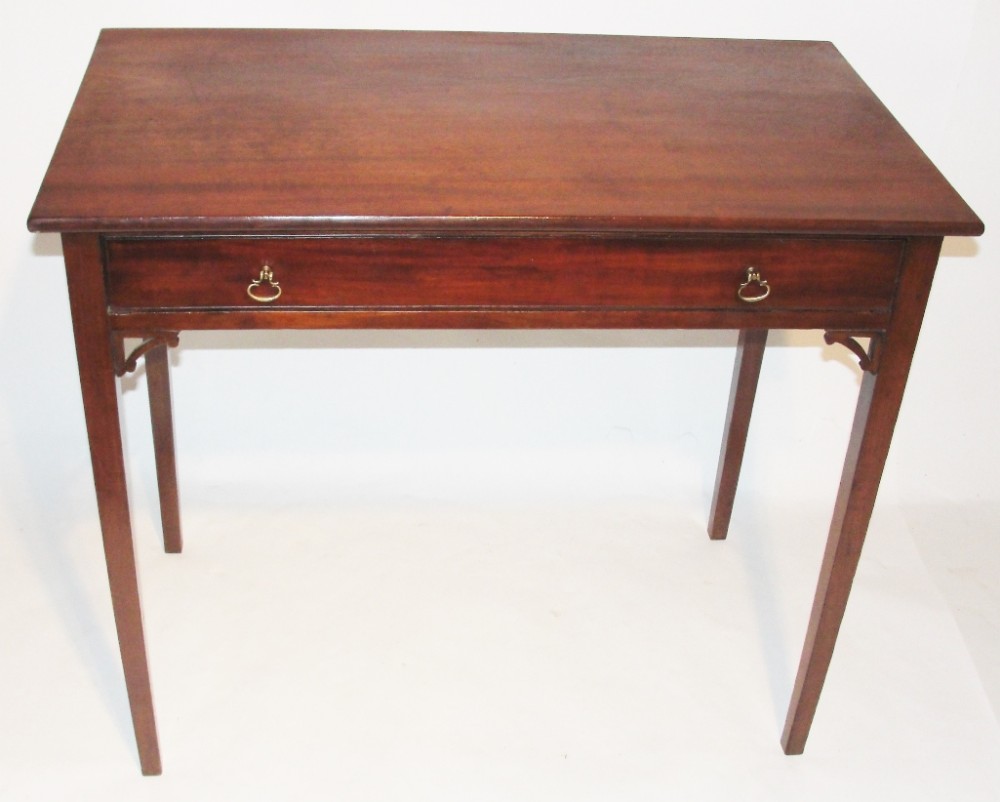 Georgian mahogany side table. Circa 1800