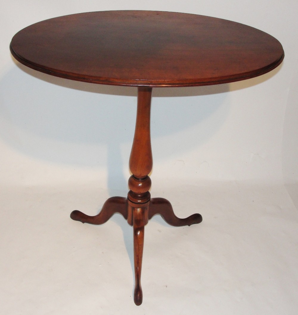 Late Georgian mahogany tripod table Circa 1830