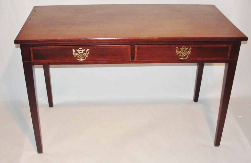 Georgian mahogany side table. Circa 1810