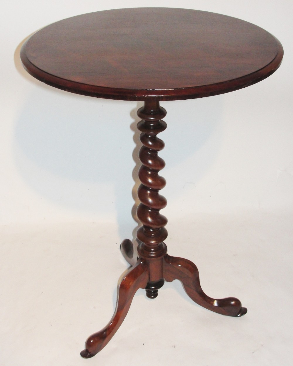 William IV Rosewood tripod table. Circa 1835
