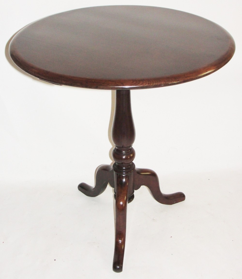 Scottish regency laburnum tripod table. Circa 1825