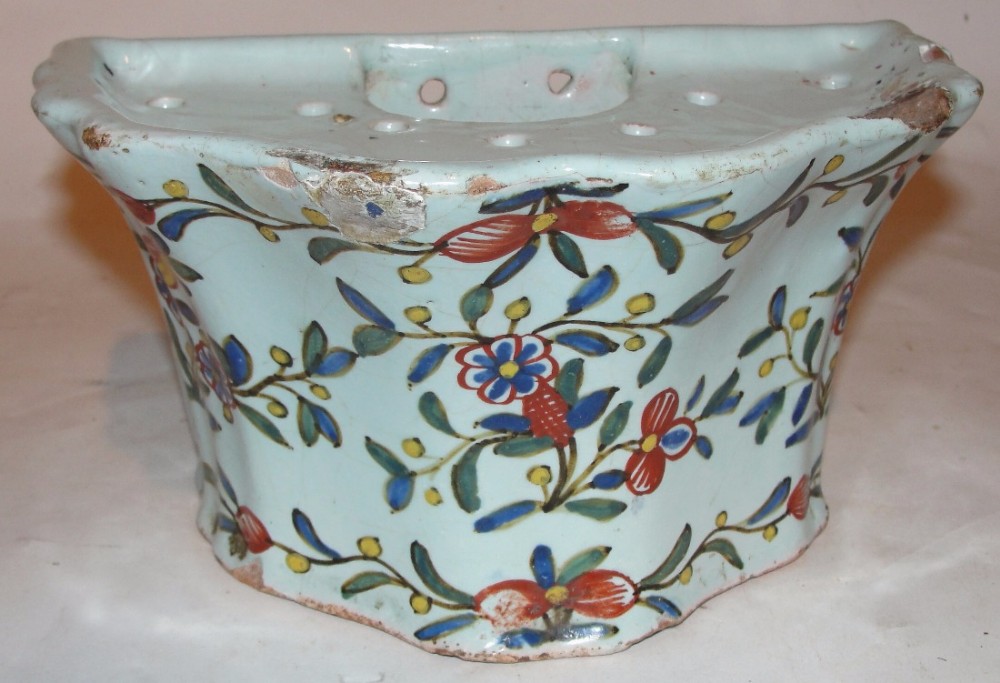 French faience bough pot. Circa 1770