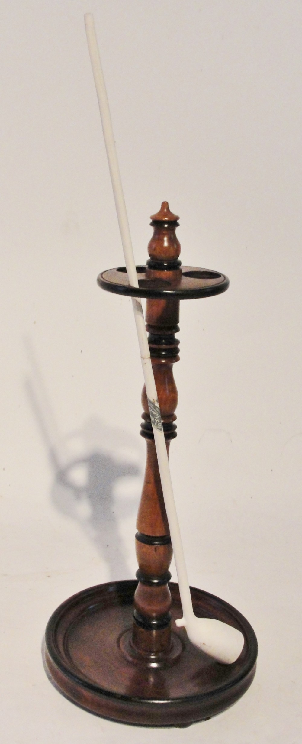 Georgian mahogany pipe stand. Circa 1820