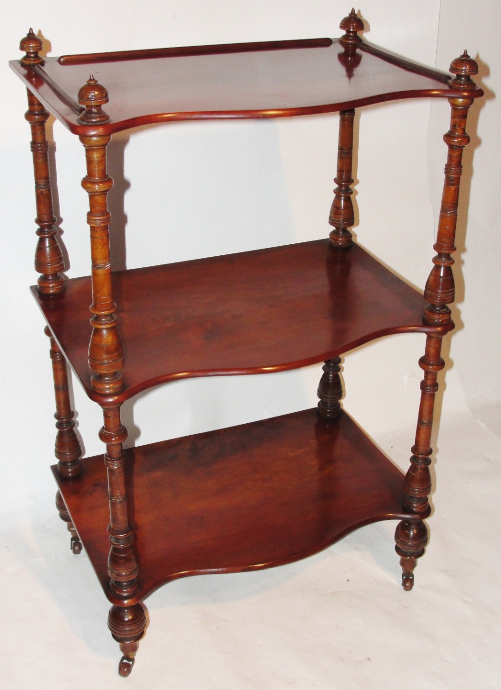 Victorian mahogany whatnot. Circa 1870