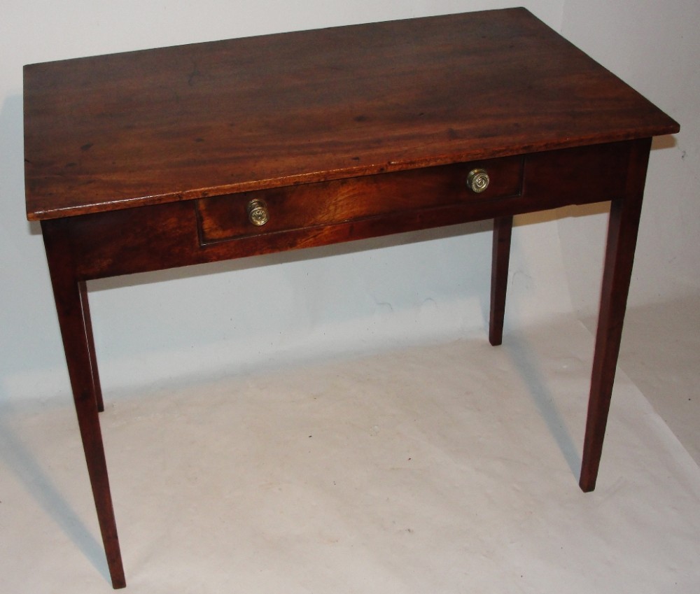 Georgian mahogany side table. Circa 1800