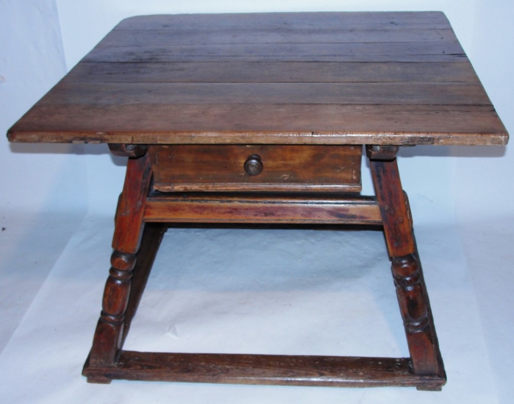 Iberian 18th. century pine centre table. Circa 1770
