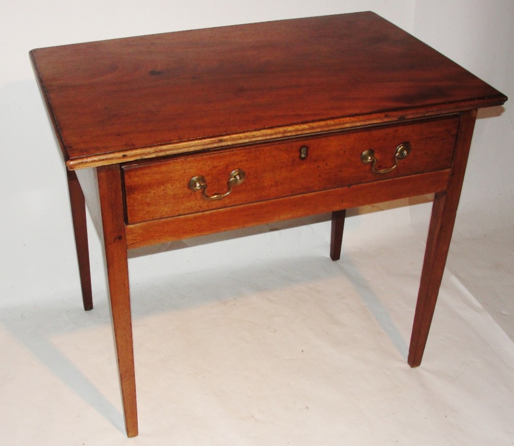 Georgian mahogany side table. Circa 1800