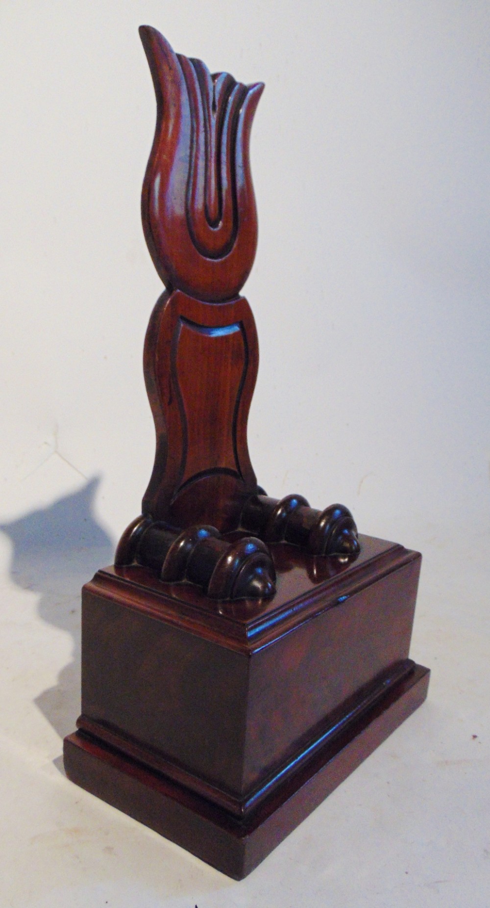 Georgian mahogany tray stand. Circa 1810