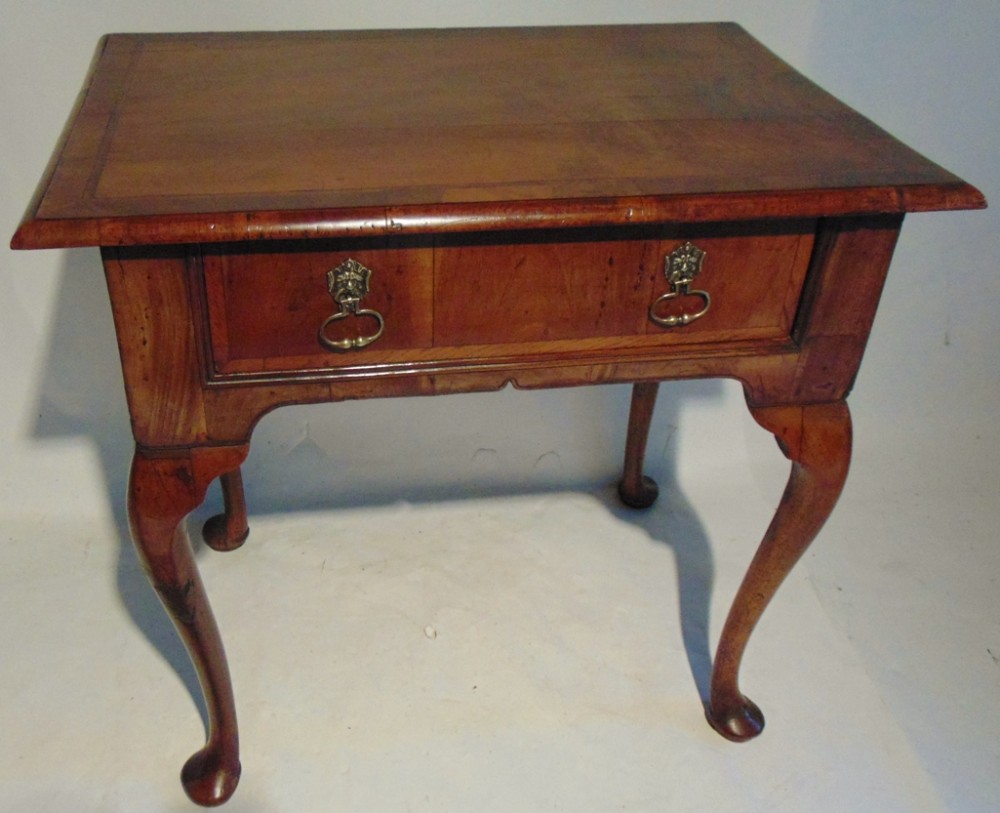 Georgian walnut side table. Circa 1740