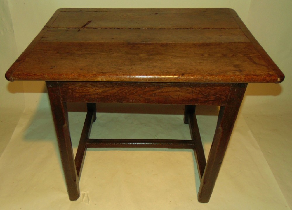Georgian oak centre side table Circa 1760