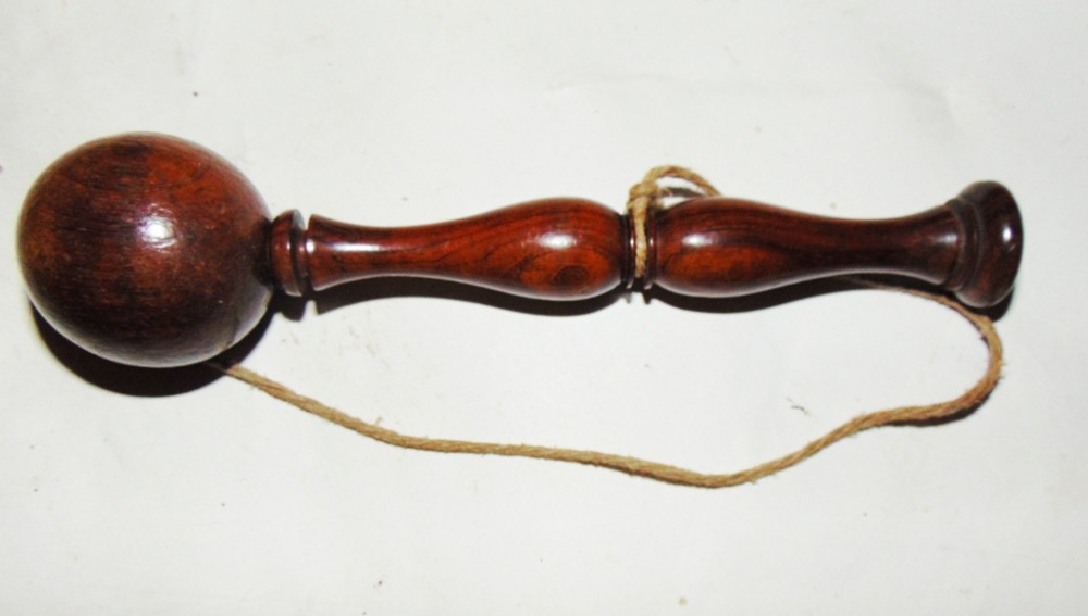 Georgian rosewood bilboquet. Circa 1830