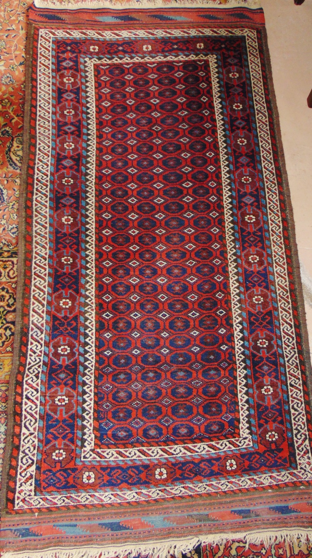 Antique Persian Balouche rug circa 1910