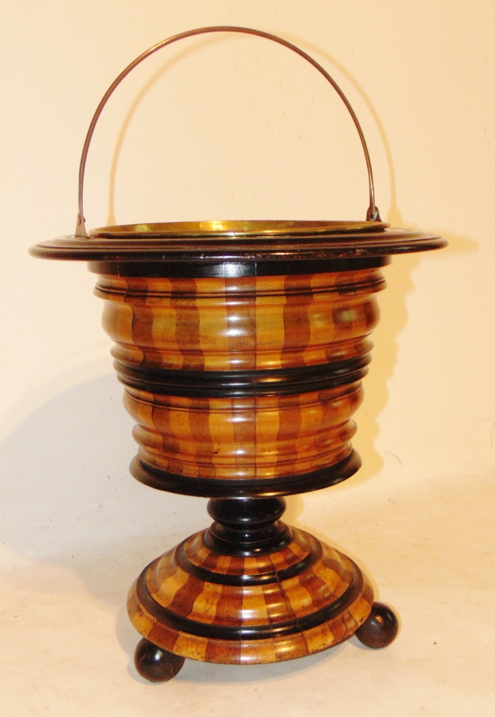 Dutch 'stripy' jardiniere. Circa 1820