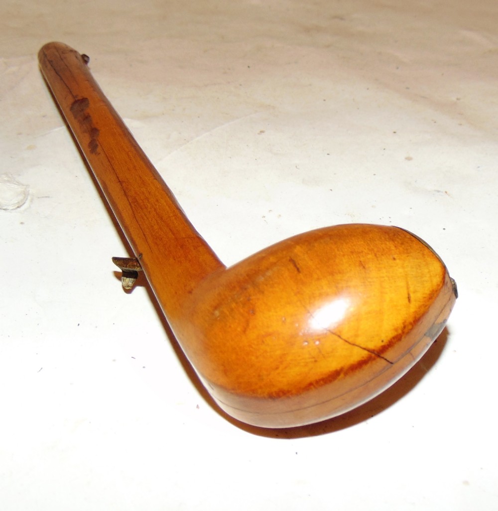 Georgian fruitwood pipe case. Circa 1820 View III