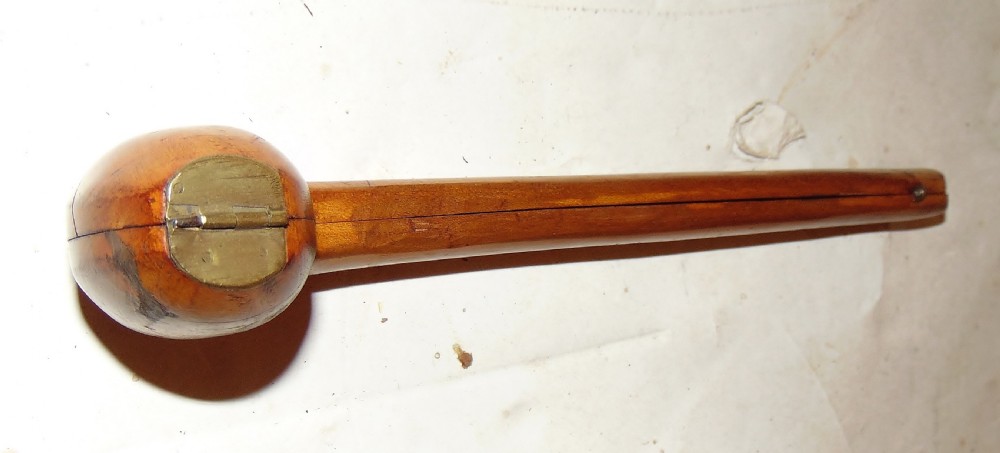 Georgian fruitwood pipe case. Circa 1820 View IV