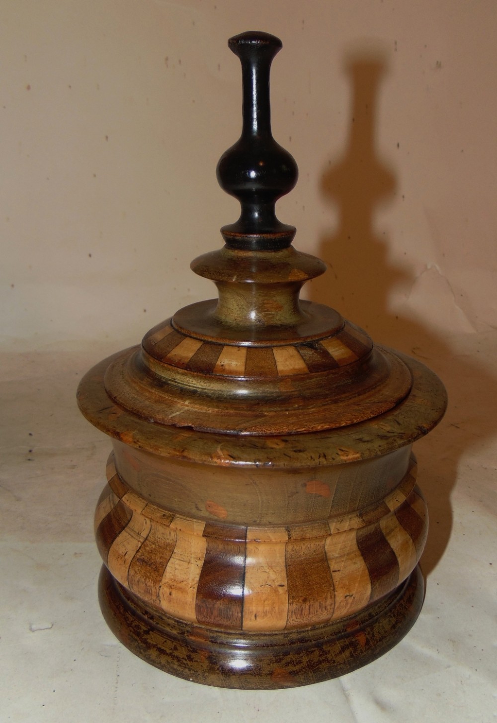 Georgian inlaid tobacco box. Circa 1820