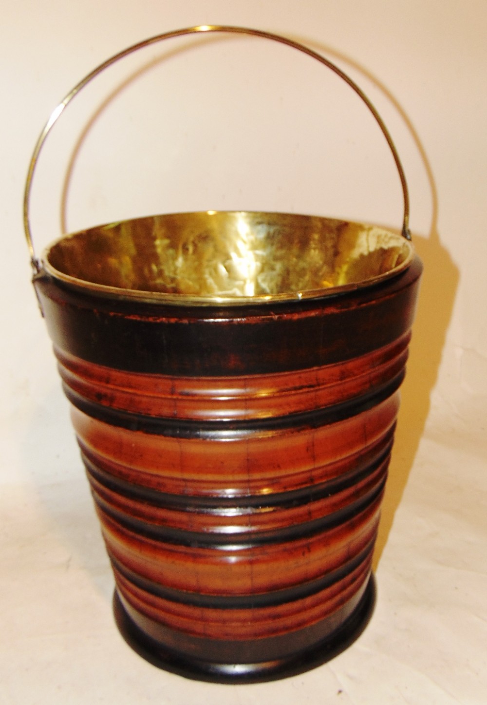 Georgian turned & coopered bucket. Circa 1820