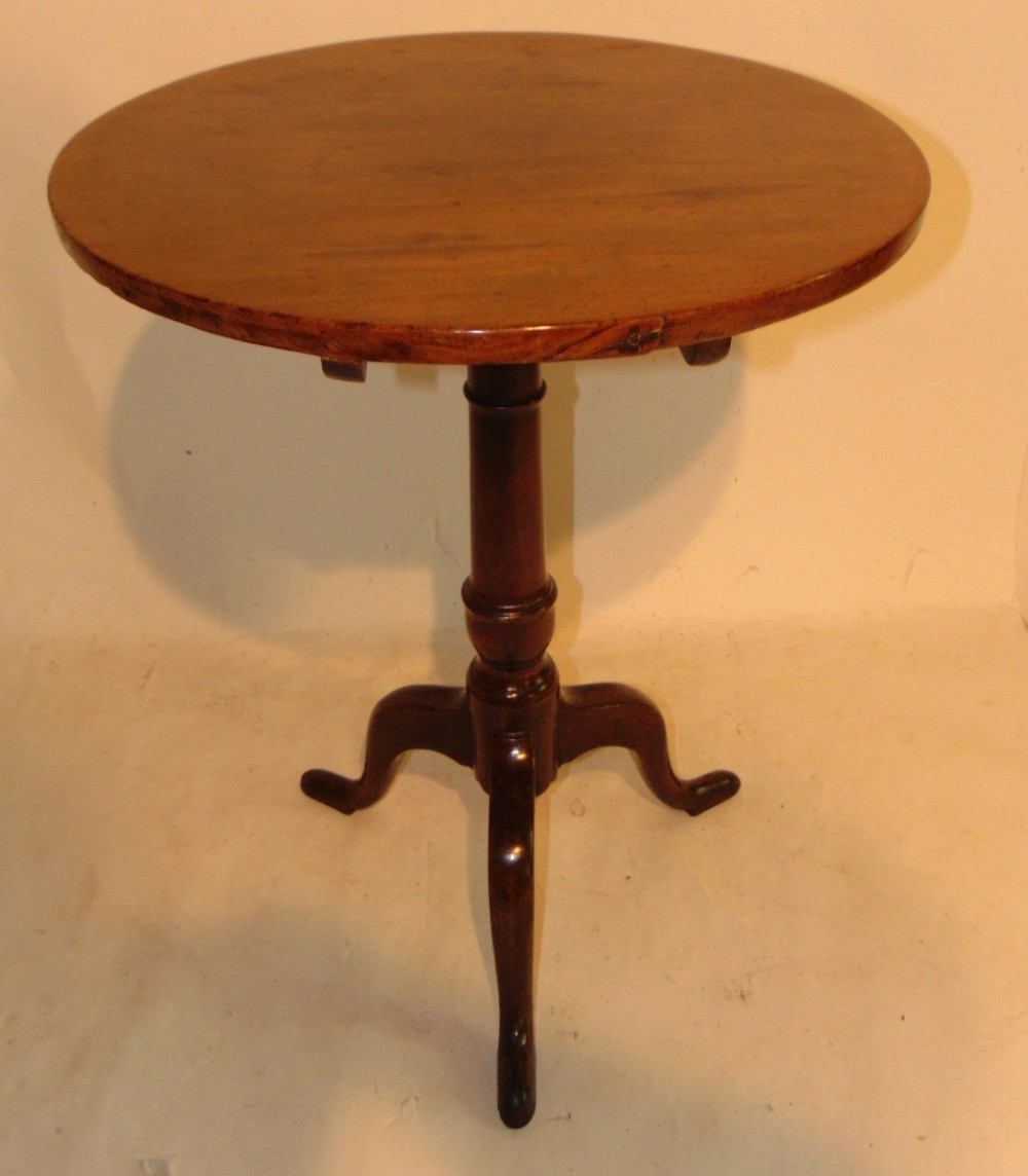 Georgian mahogany tripod table. Circa 1770