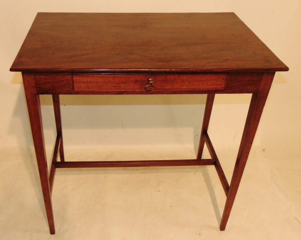 Georgian mahogany side table. Circa 1780