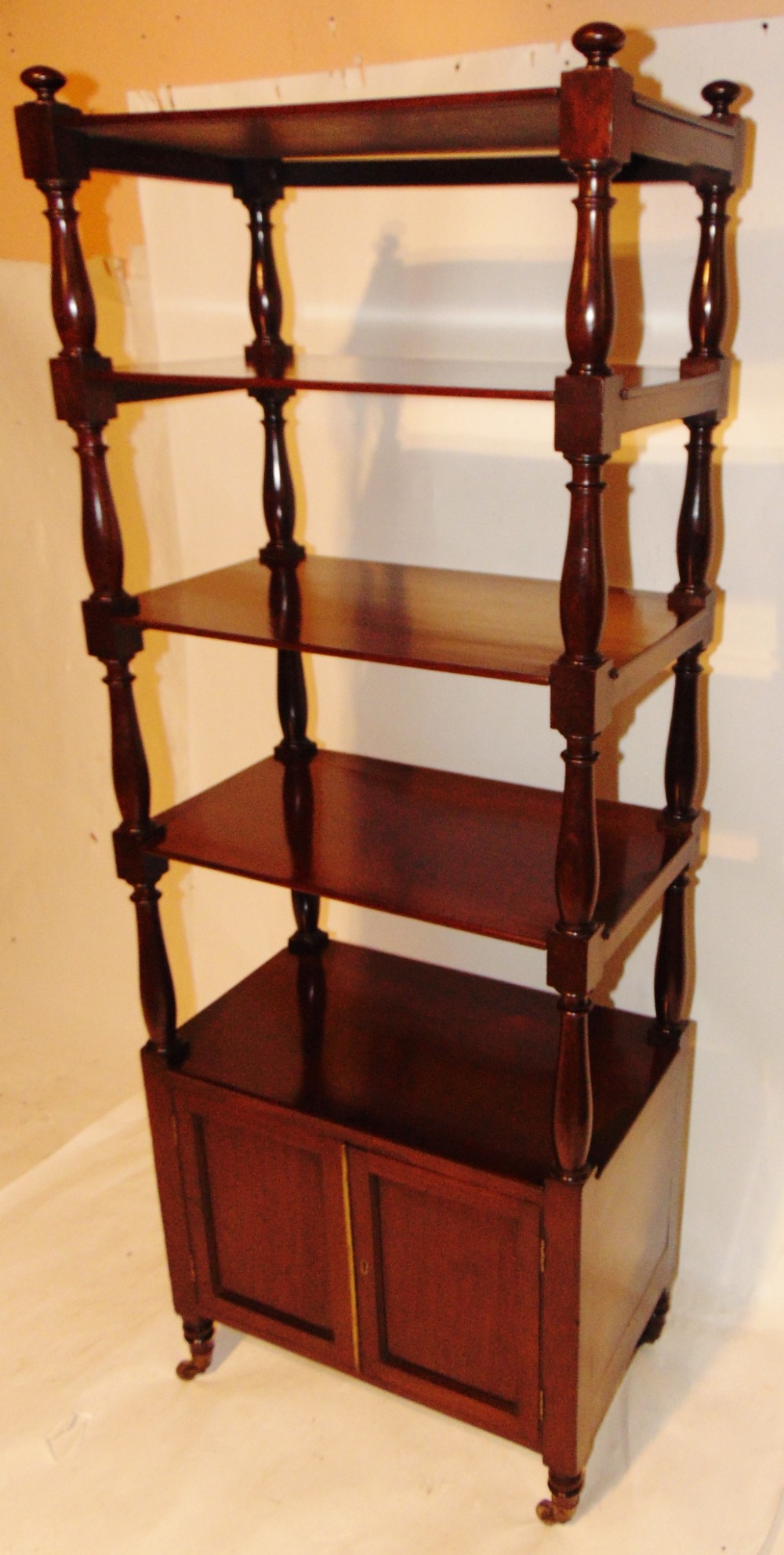 Georgian mahogany whatnot, Circa 1825