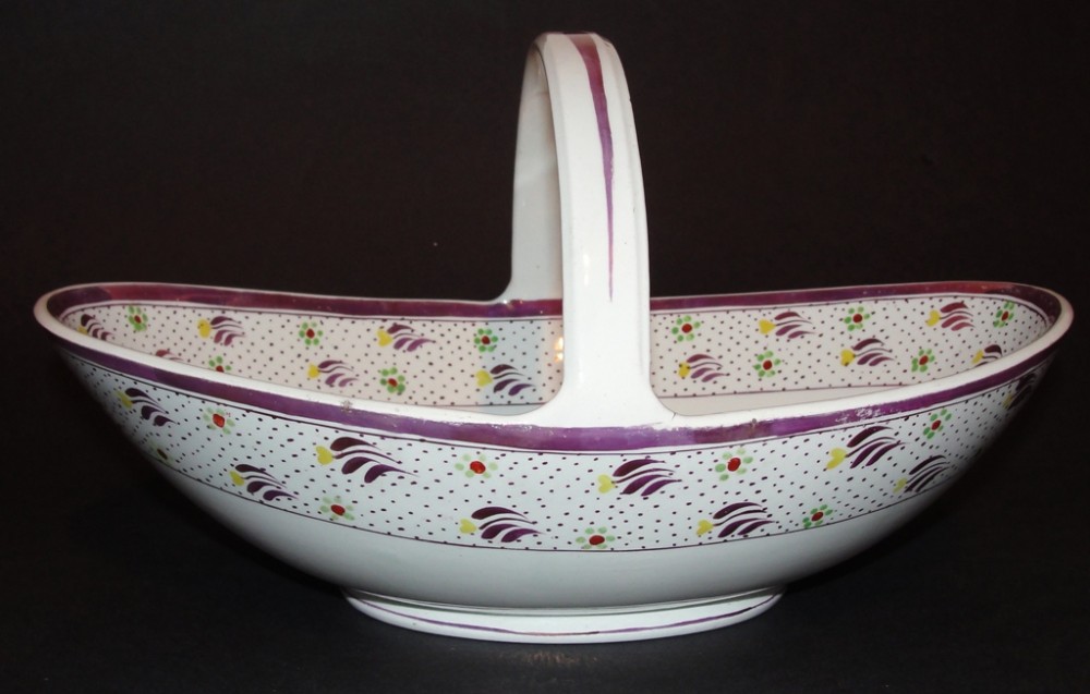 Marked Wedgewood creamware fruit bowl Circa 1820