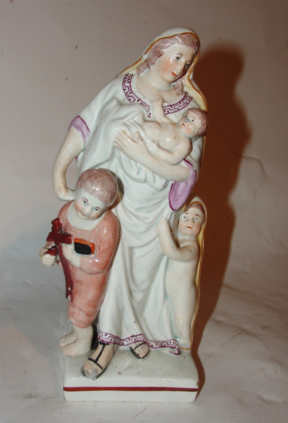 Georgian Leeds square base figure Circa 1780