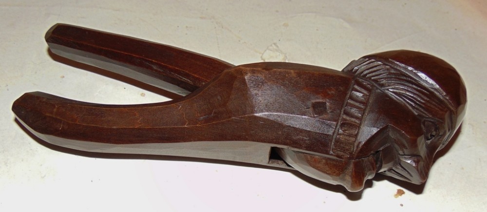 Victorian carved limewood nutcrackers Circa 1870