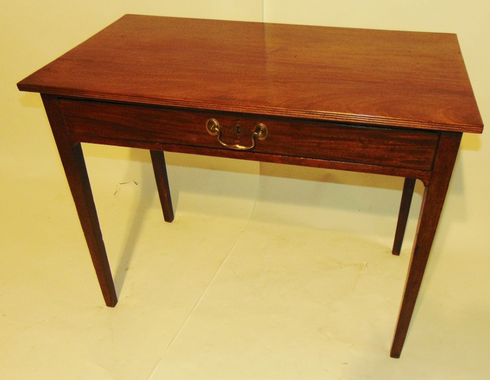 Georgian mahogany side table. Circa 1800