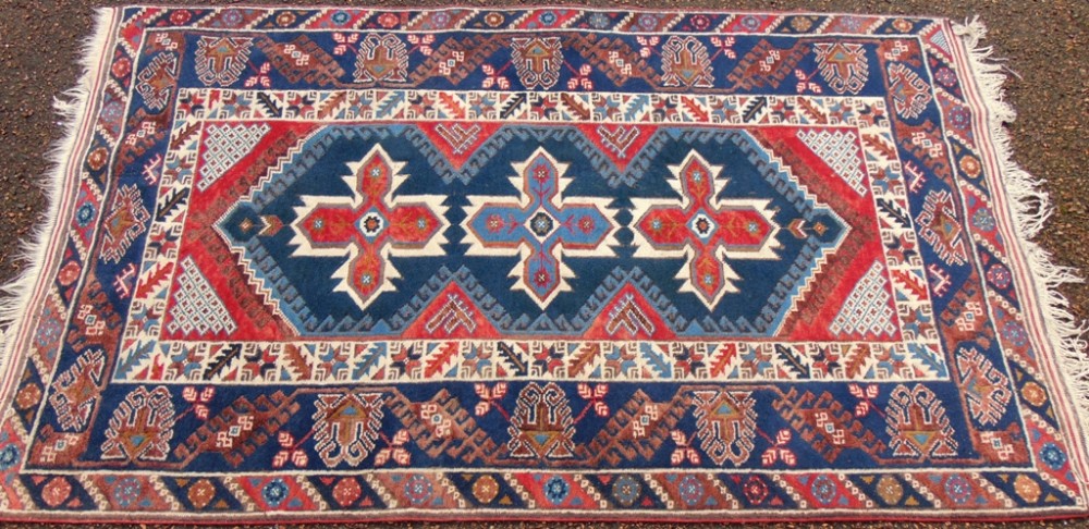 Old Persian Karabagh rug Circa 1920