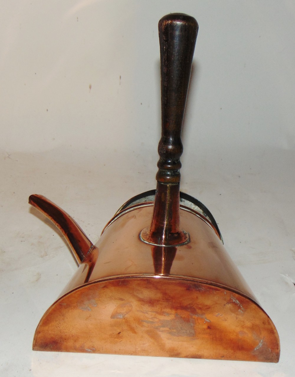 Victorian copper chocolate pot Circa 1870 View V