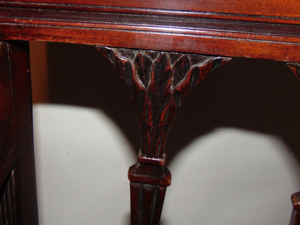 Set 6 Scottish Georgian mahogany dining chairs Circa 1800 View V