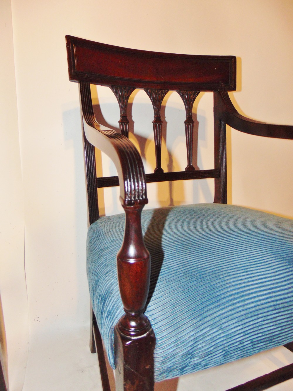 Set 6 Scottish Georgian mahogany dining chairs Circa 1800 View VIII