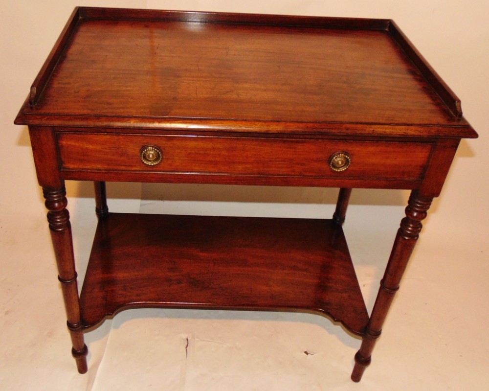 Late Georgian Mahogany side table circa 1820